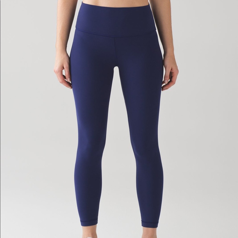 EUC hero blue align pant size 6 worn 3x